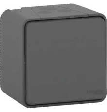 Кнопка накладная IP55, черный, Mureva Styl Schneider MUR35026