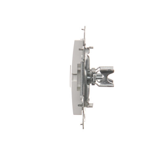 Розетка информационная 2xRJ45 Keystone, с суппортом, белый, SIMON54