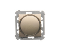 Диммер для LED 2-100Вт, золото, SIMON54