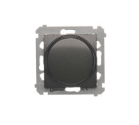 Диммер для LED 2-100Вт, антрацит, SIMON54