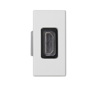 Розетка HDMI, 1 модуль, белый, К45 Simon K129B/9