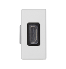 Розетка HDMI, 1 модуль, белый, К45 Simon K129B/9