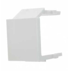 Заглушка под RJ45 типа Keystone, белый, SIMON