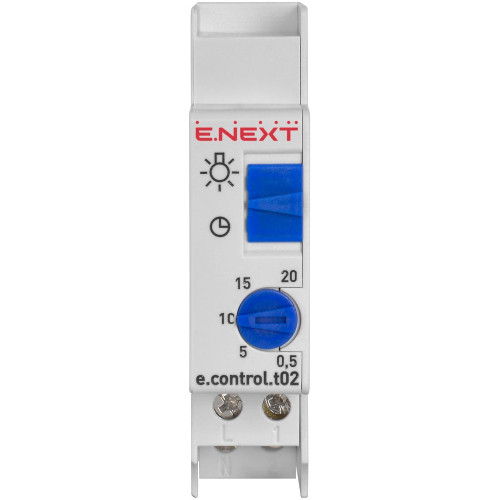 Таймер освещения для лестничной клетки, 16А, e.control.t02