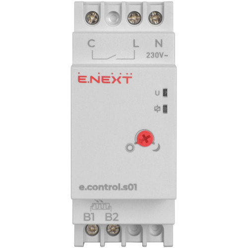 Сумеречное реле с выносным датчиком e.control.s01