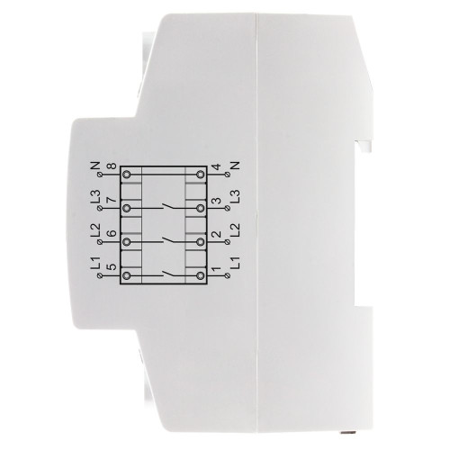 Реле напряжения 40А трехфазное, VP-3F40A M6R DigiTop