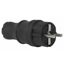 Вилка каучуковая 16А e.plug.rubber.028.16 Enext s9100023