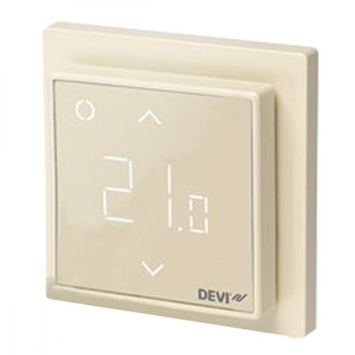 Терморегулятор Devireg Smart с Wi-Fi, слоновая кость, 140F1142 Devi