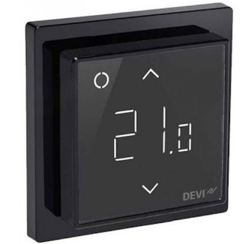 Терморегулятор Devireg Smart с Wi-Fi, черный, 140F1143 Devi