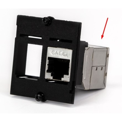 Модуль RJ45 Cat6 Keystone, экранированный, Bachmann 940083