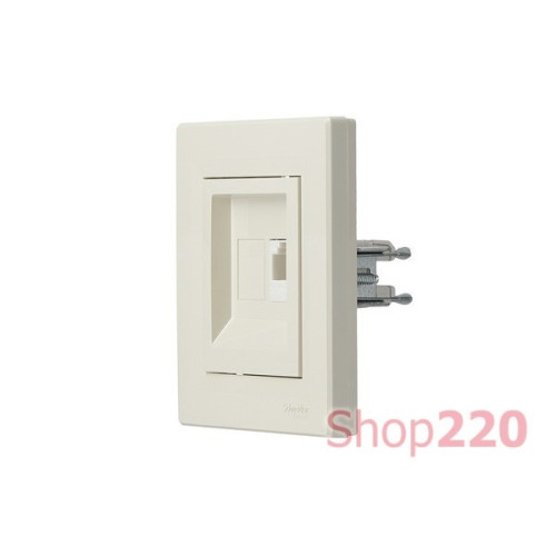 Розетка компьютерная RJ-45 кат.6, кремовый, EPH4700123 Schneider Asfora