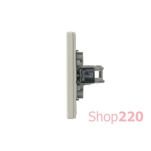 Розетка компьютерная RJ-45 кат.6, кремовый, EPH4700123 Schneider Asfora