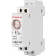Индикатор на DIN-рейку красный, e.i.din.220.red Enext p059001