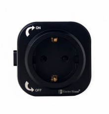Трековая розетка 220В, черный, Pandora Black EH-PT-001B
