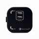 Трековая розетка USB, черный, Pandora Black EH-PT-002B