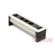 Вращающийся блок розеток 3х220В + USB тип А + С, белое стекло, Versaturn ASA 060.24F.00032