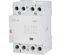 Контактор модульный тихий, 40А 220В, 4но, R 40-40 230V, ETI 2463410