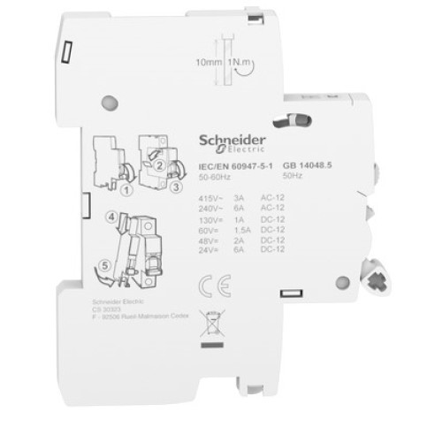 Доп. контакт сигнализации аварии для Acti, iSD Schneider Electric A9A26927
