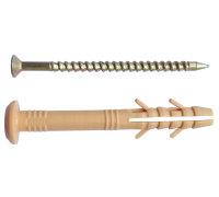 Дюбель 6х60 мм ударный, головка гриб, CM-be