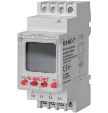 Таймер недельный электронный, 16А, e.control.t08m Enext i0310034