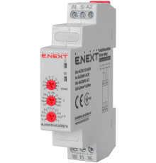 Реле времени многофункциональное, 8А, e.control.t06m Enext p0690012