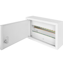 Щит металлический навесной на 12 модулей, e.mbox.stand.n.12.z ENEXT s0100020 (эконом)