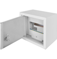 Щит металлический навесной на 6 модулей, e.mbox.stand.n.06.z ENEXT s0100019 (эконом)