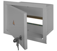 Щит металлический на 12 модулей встраиваемый, e.mbox.stand.w.12.z ENEXT s0100021 (эконом)