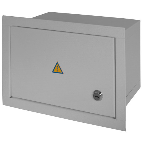 Щит металлический на 12 модулей встраиваемый, e.mbox.stand.w.12.z ENEXT s0100021 (эконом)