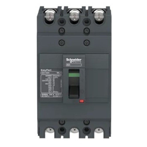 Силовой автоматический выключатель 63 А, трехфазный, 15кА, EasyPact Schneider EZC100N3063