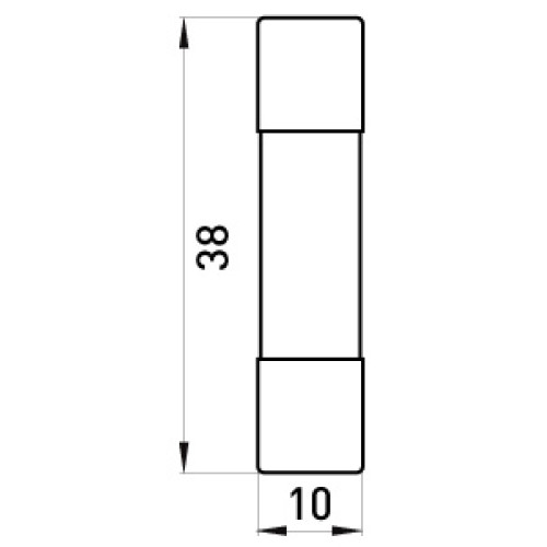 Предохранитель 16А, 10х38, e.fuse.1038.16 Enext i0610017