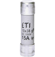 Предохранитель 15А gPV 10x38, ETI 2625080