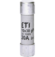 Предохранитель 20А gPV 10x38, ETI 2625085