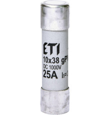 Предохранитель 25А gPV 10x38, ETI 2625139