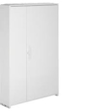 Шкаф напольный IP44, 1250х800х205 мм, 3 секции, Univers Hager FP83SN2