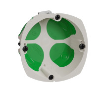 Подрозетник для гипсокартона герметичный, одинарный, Multifix Air Schneider IMT35001