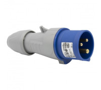 Силовая вилка 16A, 230В, 3 полюса, Tempra Pro 555124 Legrand