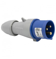 Силовая вилка 16A, 230В, 3 полюса, Tempra Pro 555124 Legrand