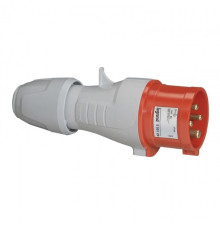 Силовая вилка 16A, 380В, 4 полюса, Tempra Pro 555128 Legrand