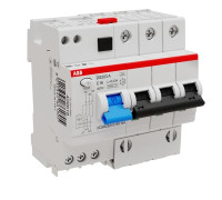 Трехфазный дифавтомат 16А, 30мА, тип А, DS203 A-C16/0,03 ABB 2CSR253101R1164