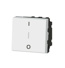 Выключатель двухполюсный EASY-LED, белый, 2 мод., Mosaic New Legrand 077050L