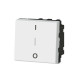 Выключатель двухполюсный EASY-LED, белый, 2 мод., Mosaic New Legrand 077050L