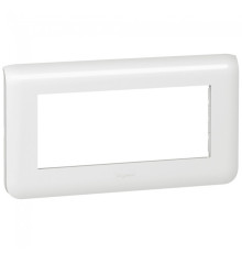 Рамка 5 модулей, белый, Mosaic New Legrand 078815L