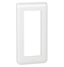 Рамка 5 модулей вертикальная, белый, Mosaic New Legrand 078825L