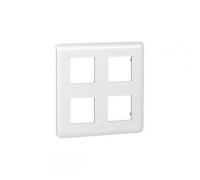 Рамка 3 поста, белый, Mosaic New Legrand 078838L