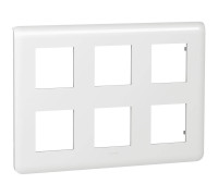 Рамка 2х3 поста, белый, Mosaic New Legrand 078832L