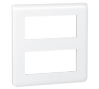 Рамка 2х5 модулей, белый, Mosaic New Legrand 078830L