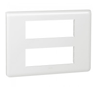 Рамка 2х6 модулей, белый, Mosaic New Legrand 078836L