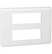 Рамка 2х6 модулей, белый, Mosaic New Legrand 078836L