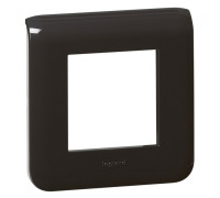 Рамка 1 пост, черный, Mosaic New Legrand 079042L